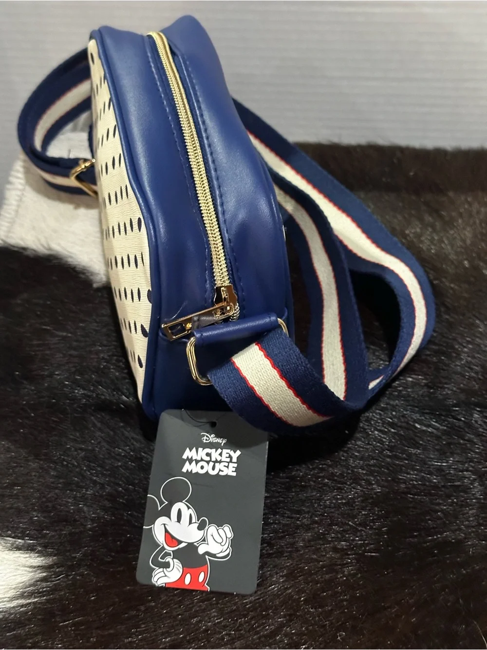 Disney Mickey Mouse Polka Dots Crossbody Bag